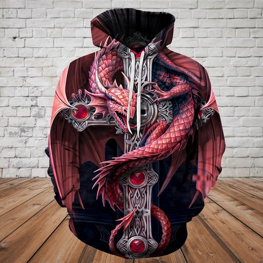 SKULL 3D HOODIE PL308-Apparel-PL8386-Hoodie-S-Vibe Cosy™
