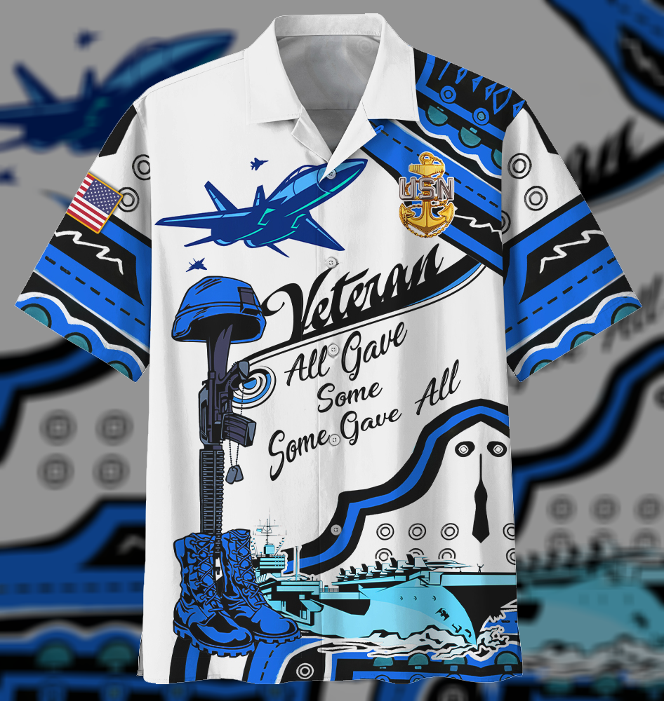US Navy Veteran All gave some Some gave all Hawaii Shirt