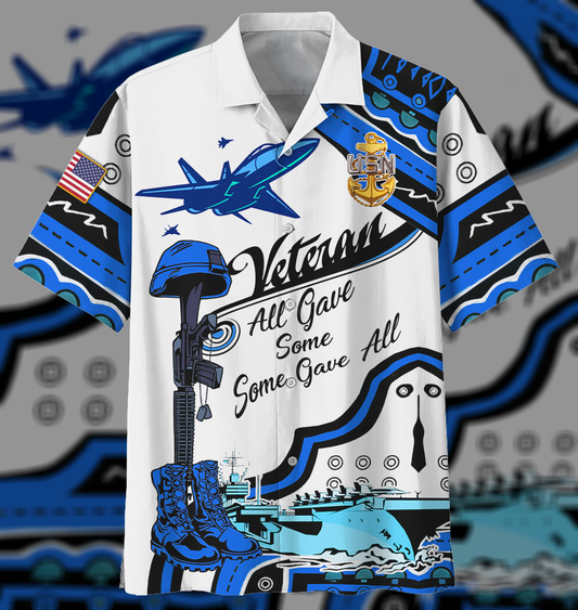 US Navy Veteran All gave some Some gave all Hawaii Shirt
