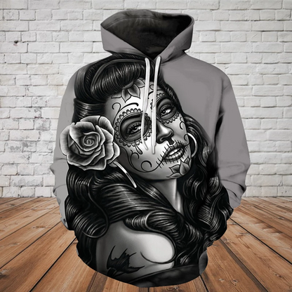 SKULL 3D HOODIE PL318-Apparel-PL8386-Hoodie-S-Vibe Cosy™