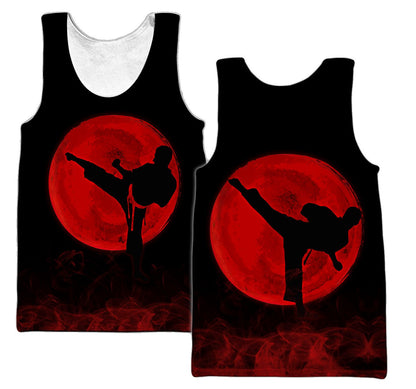 Customize Name Karate 3D All Over Printed Unisex Shirts