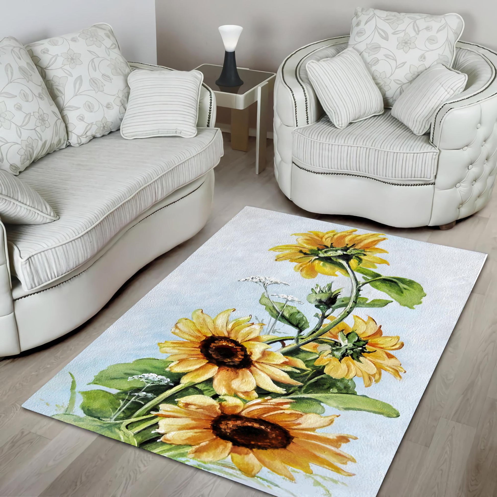 Sunflower Lover Rug DQB07272004-TQH-Rug-TQH-S (3'x5')-Vibe Cosy™