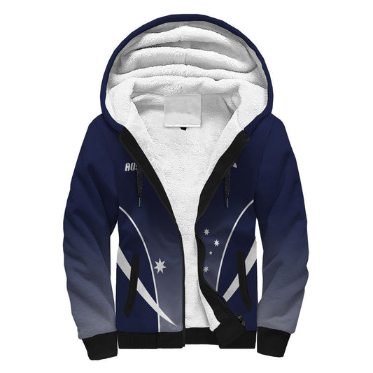 Australia Active Sherpa Hoodie-Hoodie-PL8386-M-Vibe Cosy™