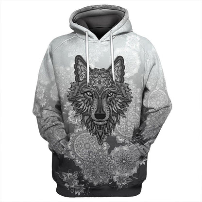 Wolf 3D All Over Printed Unisex Shirt