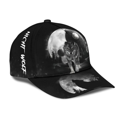 Custom Name Wolf Classic Cap