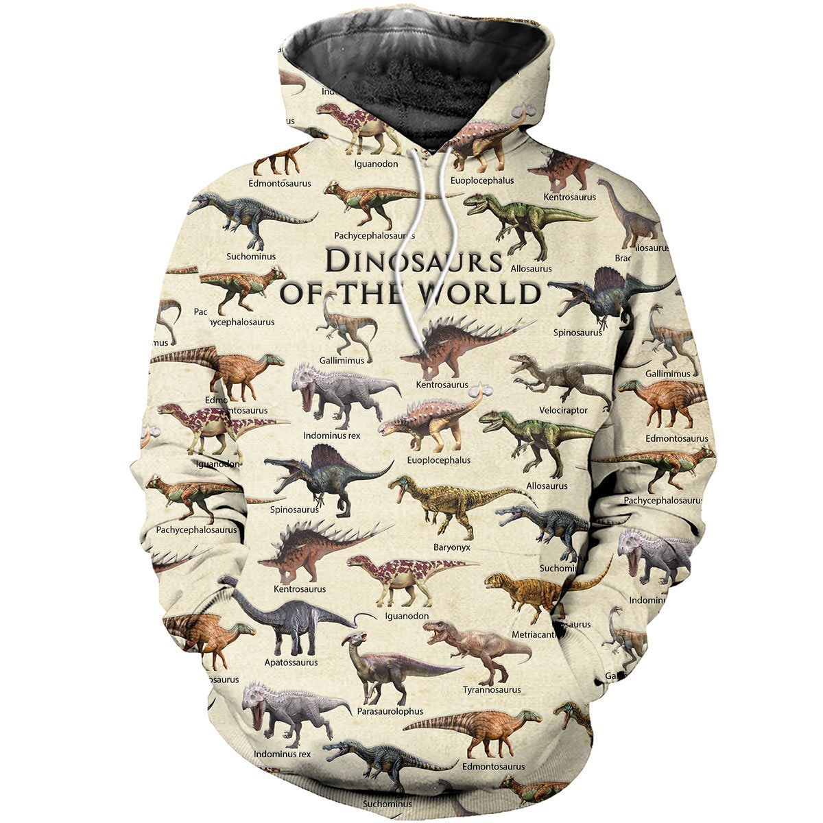 3D All Over Printed Dinosaurs Shirts And Shorts-3D All Over Printed Clothes-HP Arts-Normal Hoodie-XS-Vibe Cosy™