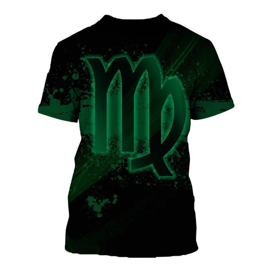 3D ALL OVER PRINTED VIRGO ZODIAC T SHIRT HOODIE NTH150825-Apparel-NTH-T-Shirt-S-Vibe Cosy™