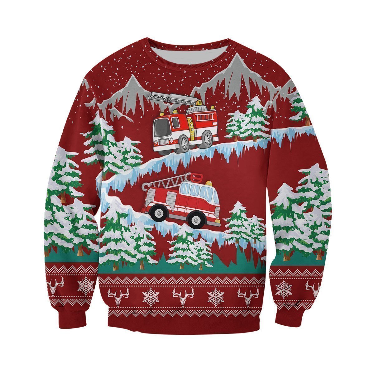 3D All Over Printed Firefighter-Apparel-HP Arts-Sweatshirt-S-Vibe Cosy™