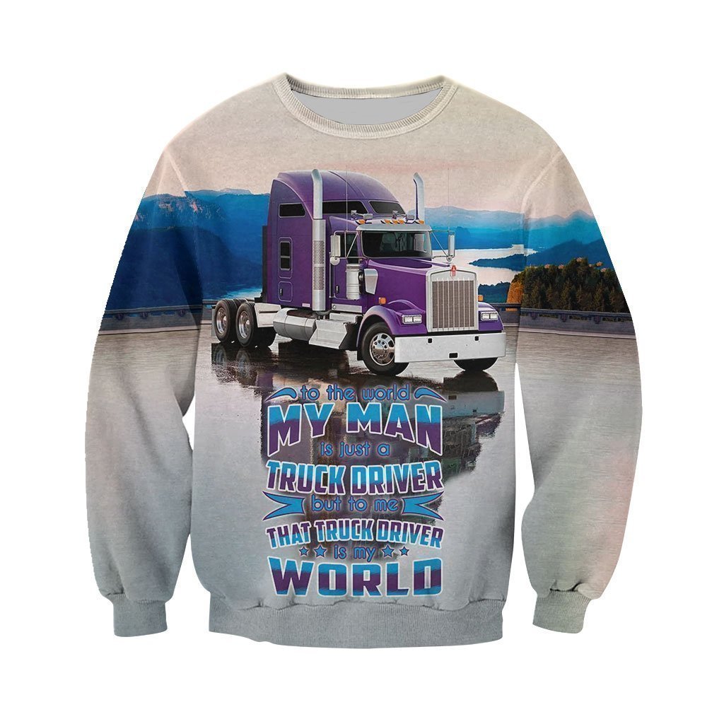 3D All Over Printed Truck Shirt-Apparel-6teenth World-Sweatshirt-S-Vibe Cosy™