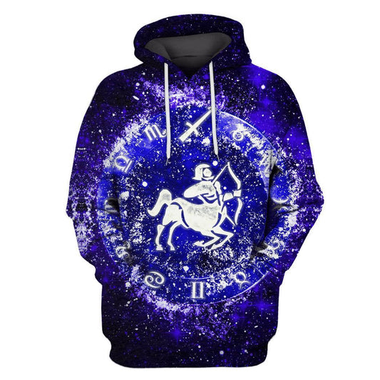 3D Zodiac Sagittarius Hoodie NTH150810-Apparel-NTH-Hoodie-S-Vibe Cosy™