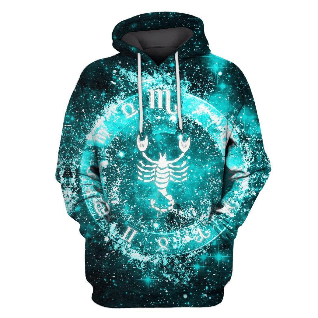 3D Zodiac Scorpius Hoodie NTH150813-Apparel-NTH-Hoodie-S-Vibe Cosy™