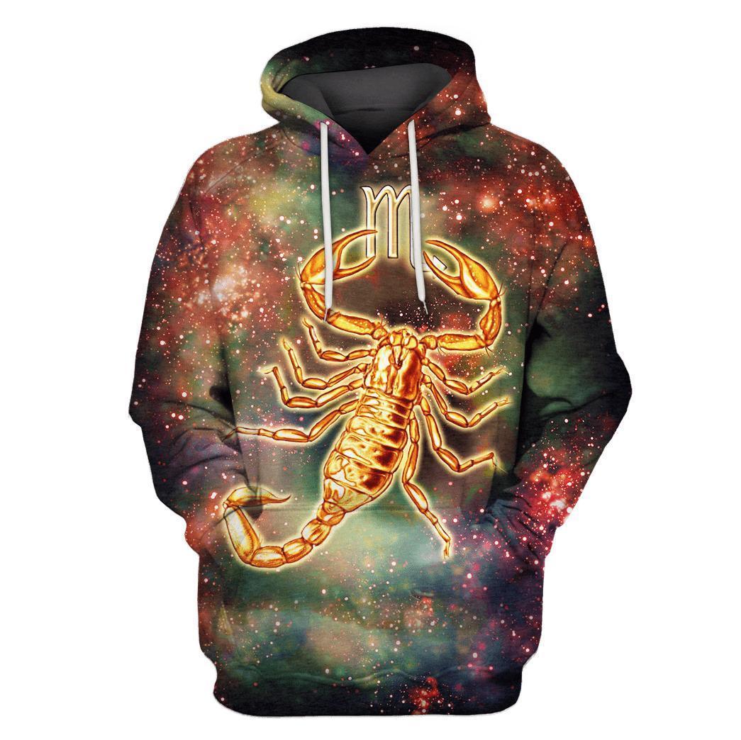 3D Zodiac Scorpius Hoodie NTH150819-Apparel-NTH-Hoodie-S-Vibe Cosy™