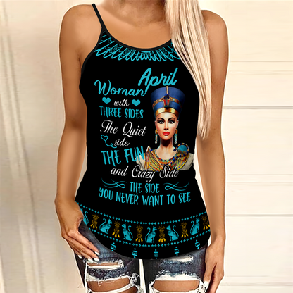 April Woman Ambitious Woman Combo Legging Camisole Tank