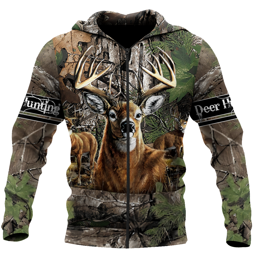 Deer Hunter 3D All Over Print Hoodie DQB08182001