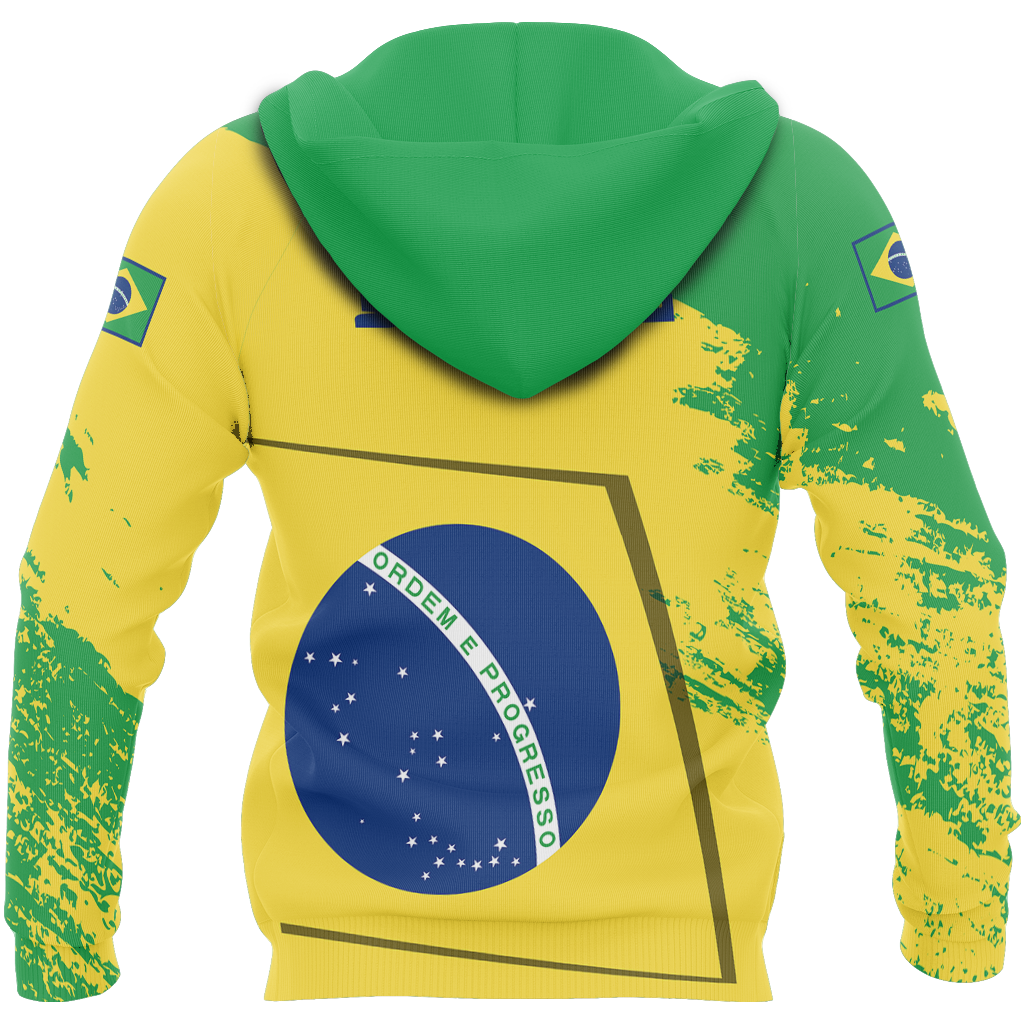 Brasil Special Pullover Hoodie-Apparel-Phaethon-Hoodie-S-Vibe Cosy™
