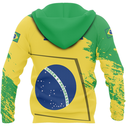Brasil Special Pullover Hoodie-Apparel-Phaethon-Hoodie-S-Vibe Cosy™