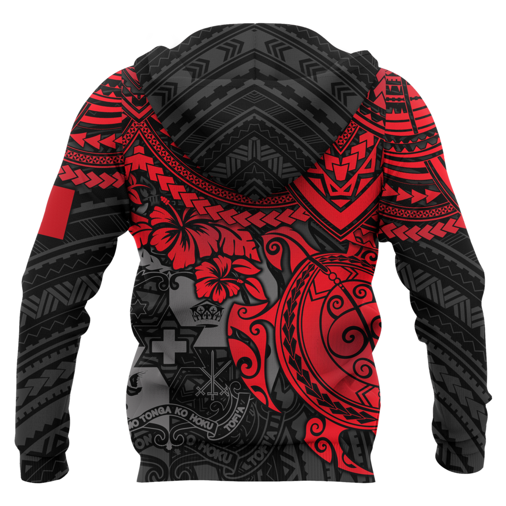 Tonga in My Heart Polynesian Tattoo Style 3D Printed Shirts TT0025-Apparel-TT-Hoodie-S-Vibe Cosy™