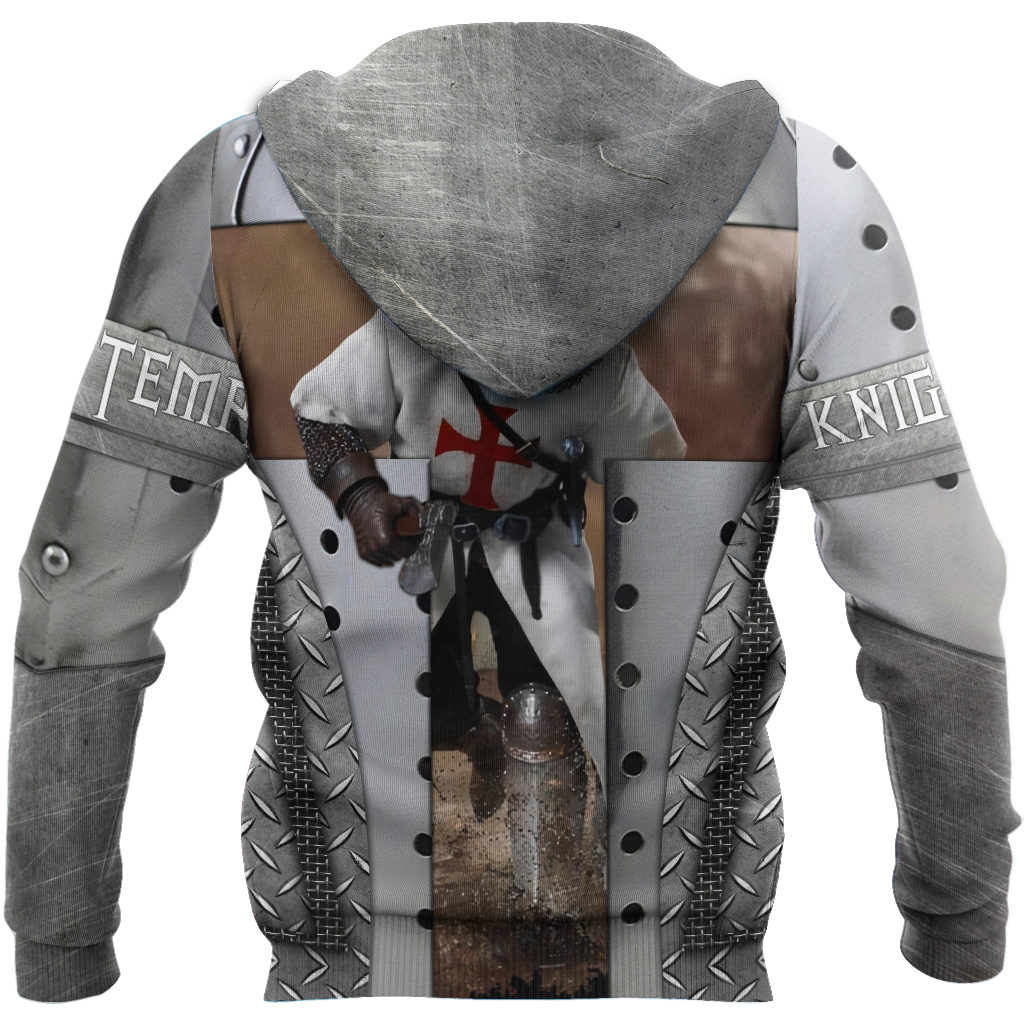 Premium Iron Pattern Knight Templar All Over Printed Shirts For Men And Women MEI