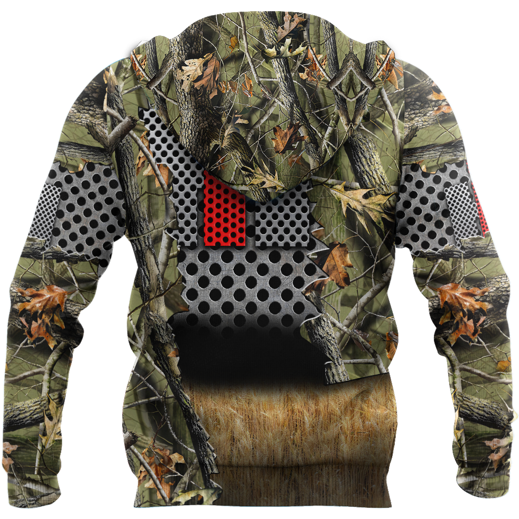 All Over Printed Farmer Tractor Hoodie MEI