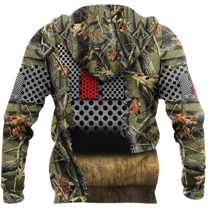 All Over Printed Farmer Tractor Hoodie MEI