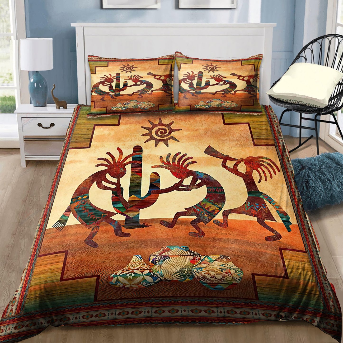 Native American Kokopelli Bedding HHT2408201-MEI