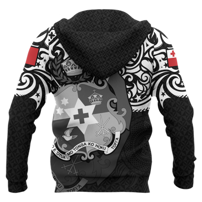 Tonga in My Heart Polynesian Tattoo Style 3D Printed Shirts TT0029-Apparel-TT-Hoodie-S-Vibe Cosy™