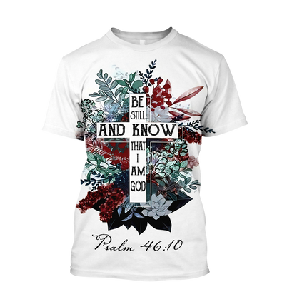 Christian Psalm Bible Verse 3D All Over Printed Shirts For Men and Women HHT03082002