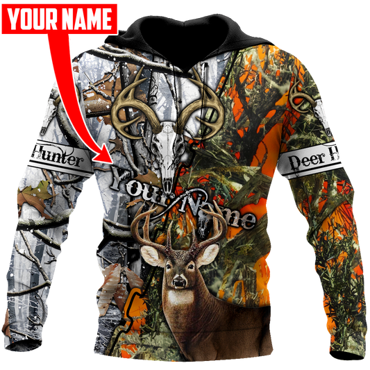 Deer hunting Customize 3D All Over Printed Shirts DL2023201