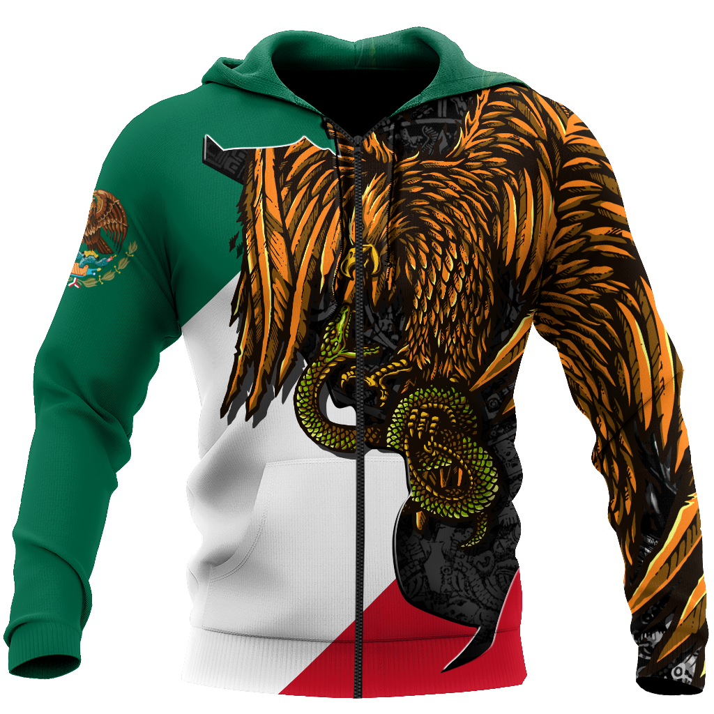 Mexico Special 3D All Over Printed Hoodie Shirt Limited by SUN QB06302001-Apparel-SUN-Zipped Hoodie-S-Vibe Cosy™