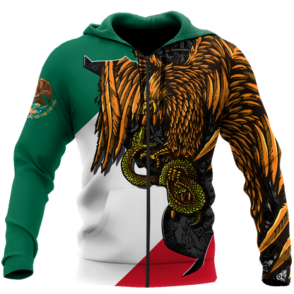 Mexico Special 3D All Over Printed Hoodie Shirt Limited by SUN QB06302001-Apparel-SUN-Zipped Hoodie-S-Vibe Cosy™