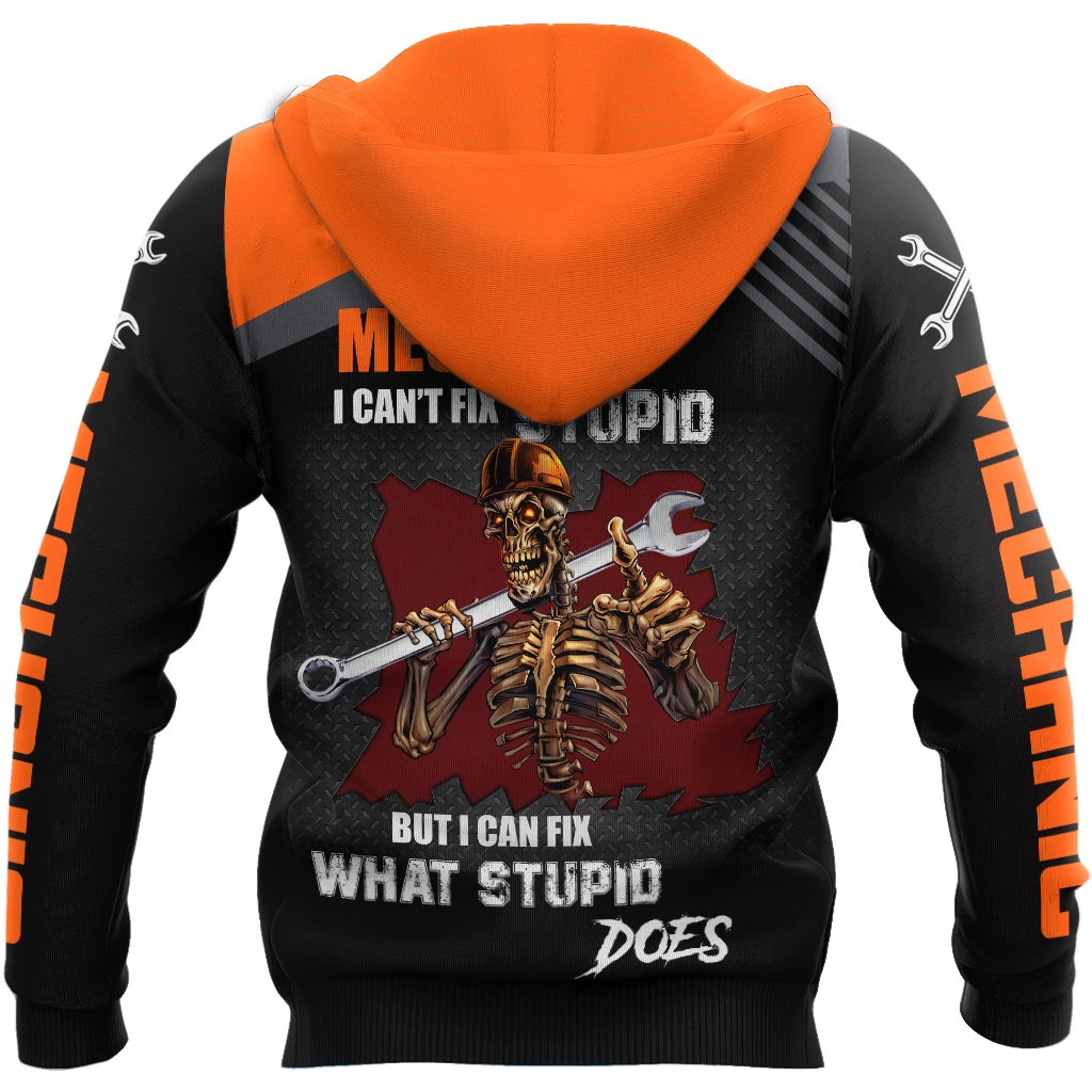 I Can Fix What Stupid Does All Over Printed Mechanic Hoodie For Men and Women DA15102002