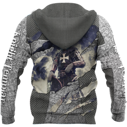Premium Knight Templar All Over Printed Shirts For Men And Women MEI