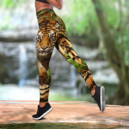 The Tiger Combo Tank Top + Legging DQB08202002