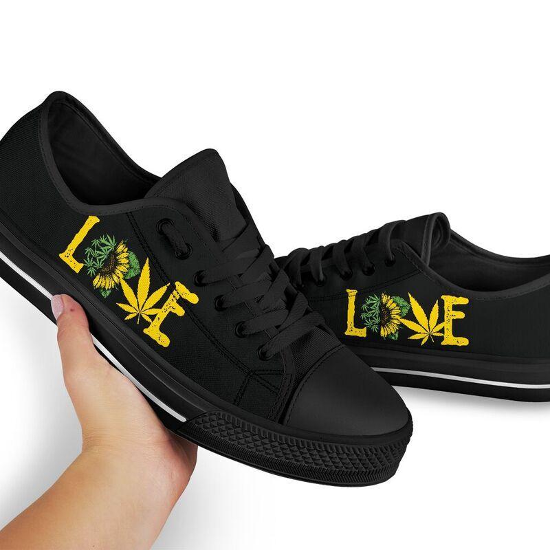 Love Sunflower And Weed NNK030601-Apparel-NNK-US5 (EU35)-Vibe Cosy™