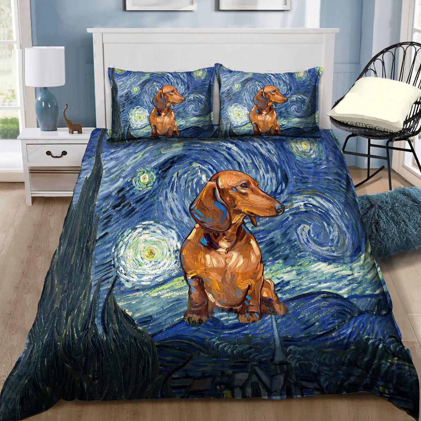 Lovely Dachshund Bedding Set KH0811201