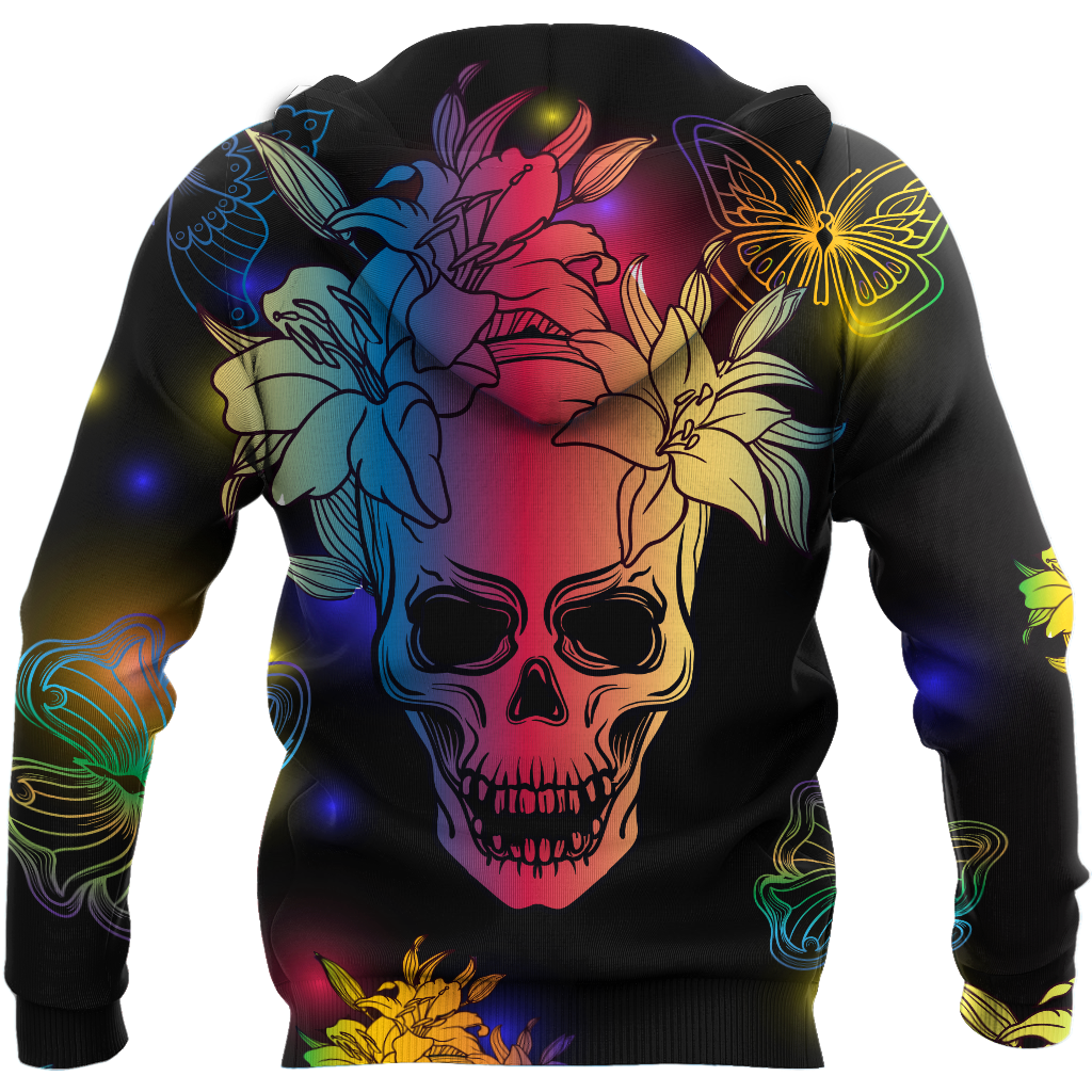 Love Skull 3D all over printed for man and women-Apparel-PL8386-Hoodie-S-Vibe Cosy™