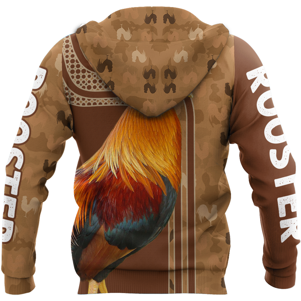 Premium Rooster 3D All Over Printed Unisex Shirts