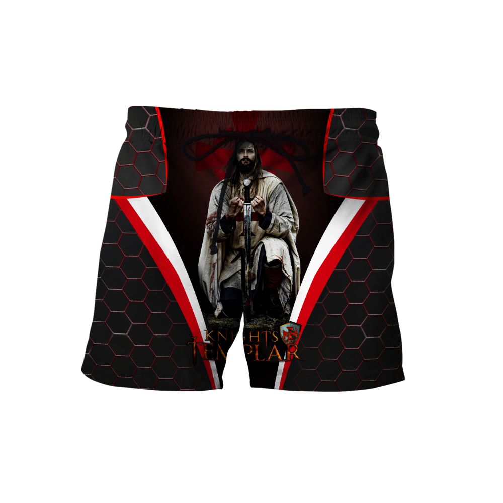 Knights Templar 3D all over printed for men and women PL19082002