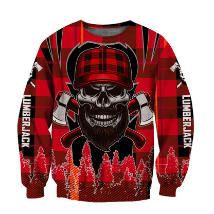 Lumberjack All Over Printed Hoodie For Men MEI