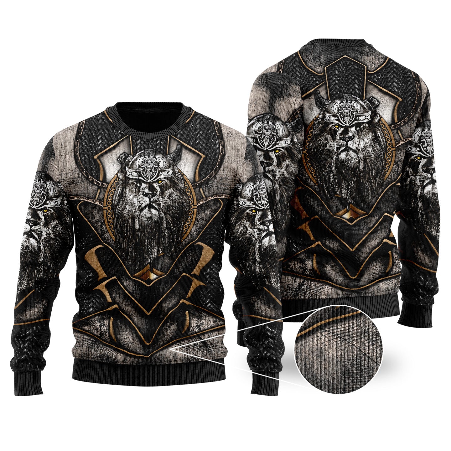 Lion Viking 3D All Over Printed Unisex Shirt