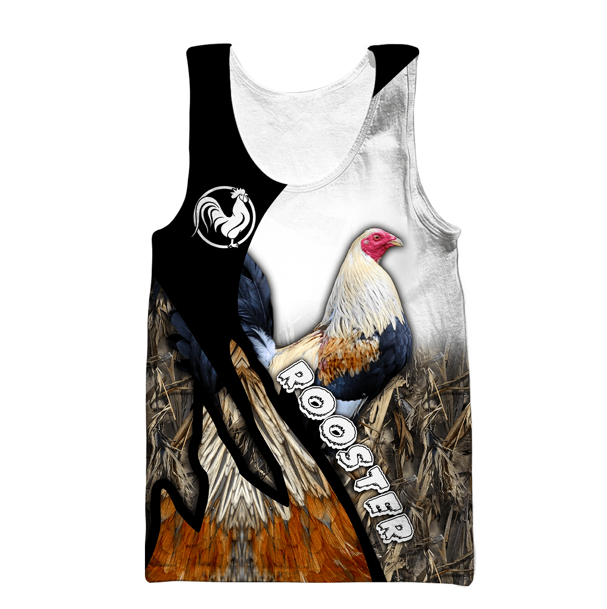Love Rooster All 3D Over Printed Unisex Hoodie ML
