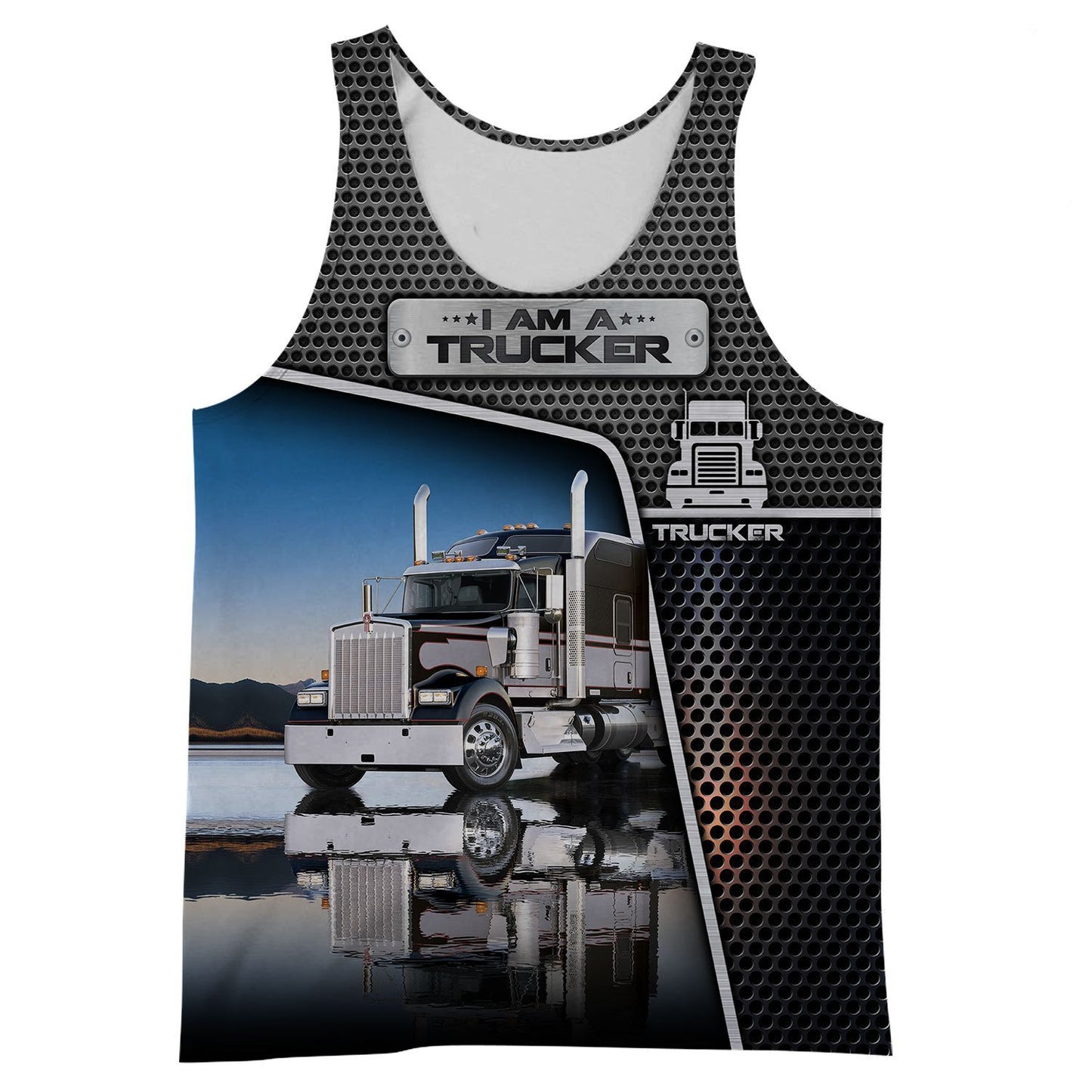 Truck 3d hoodie shirt for men and women HG41401-Apparel-HG-Men's tank top-S-Vibe Cosy™