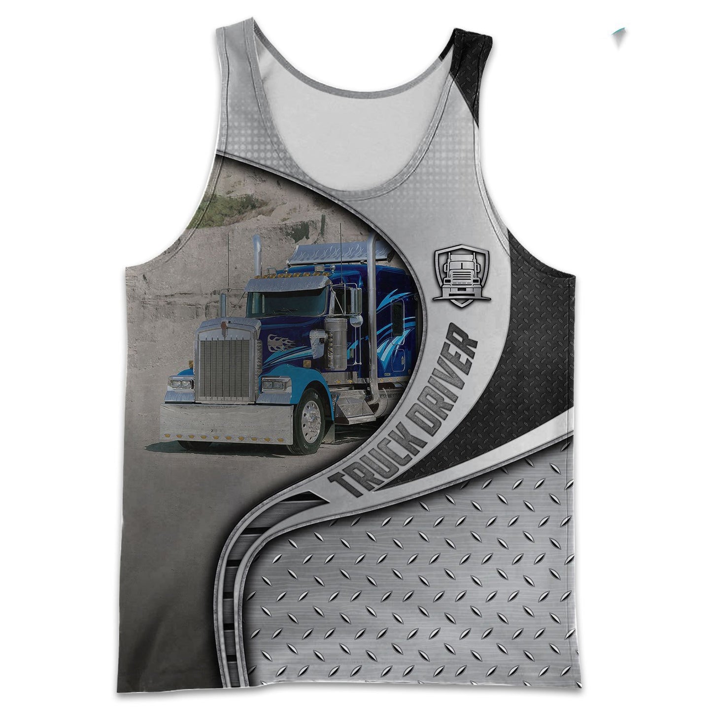 Truck 3d hoodie shirt for men and women HG41402-Apparel-HG-Men's tank top-S-Vibe Cosy™