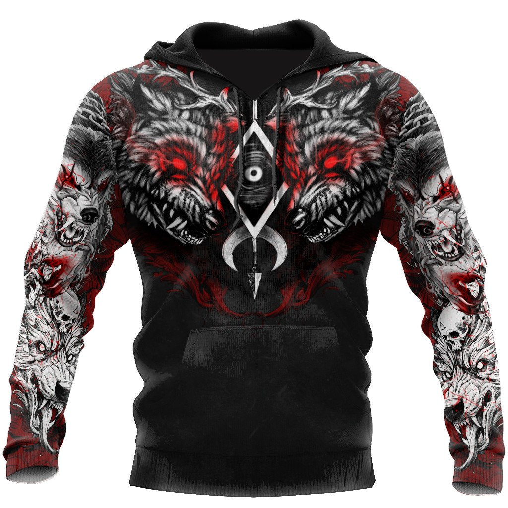 Wolf 3D All Over Printed Unisex Shirt