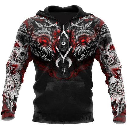 Wolf 3D All Over Printed Unisex Shirt