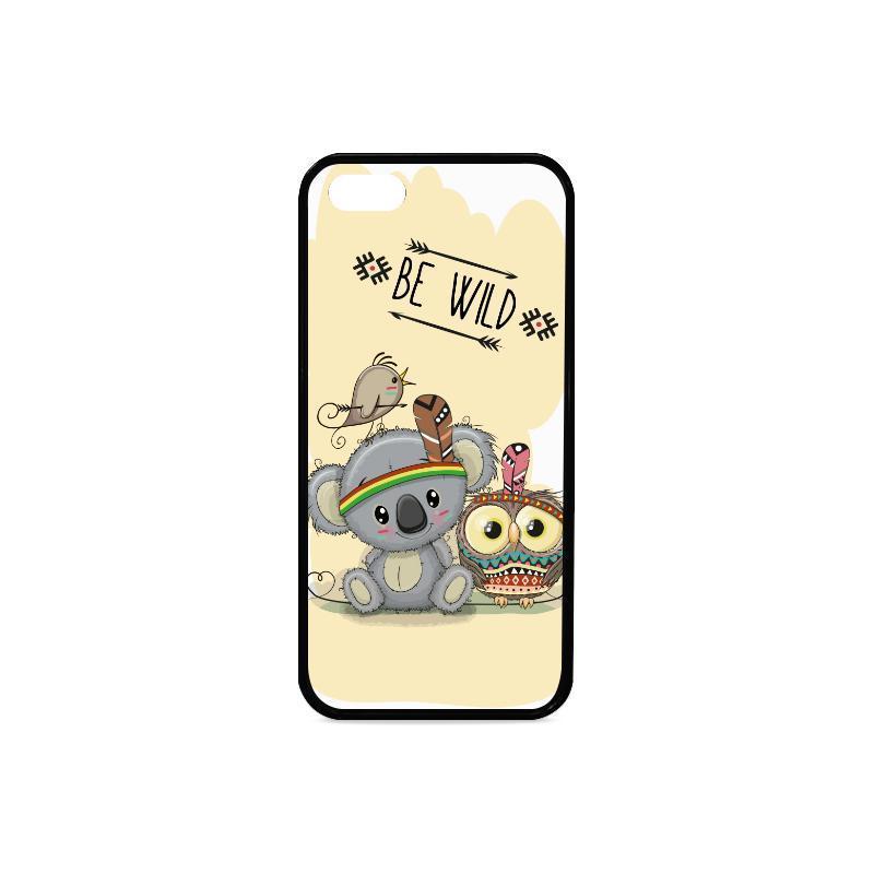 AUSTRALIA KOALA BE WILD PHONE CASE H5-RUBBER PHONE CASES-HP Arts-One Size-Rubber Case for iPhone 6/6s Plus-Vibe Cosy™