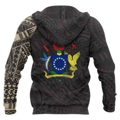 Cook Islands Polynesian Tattoo Style Hoodie HC-Apparel-Huyencass-Hoodie-S-Vibe Cosy™