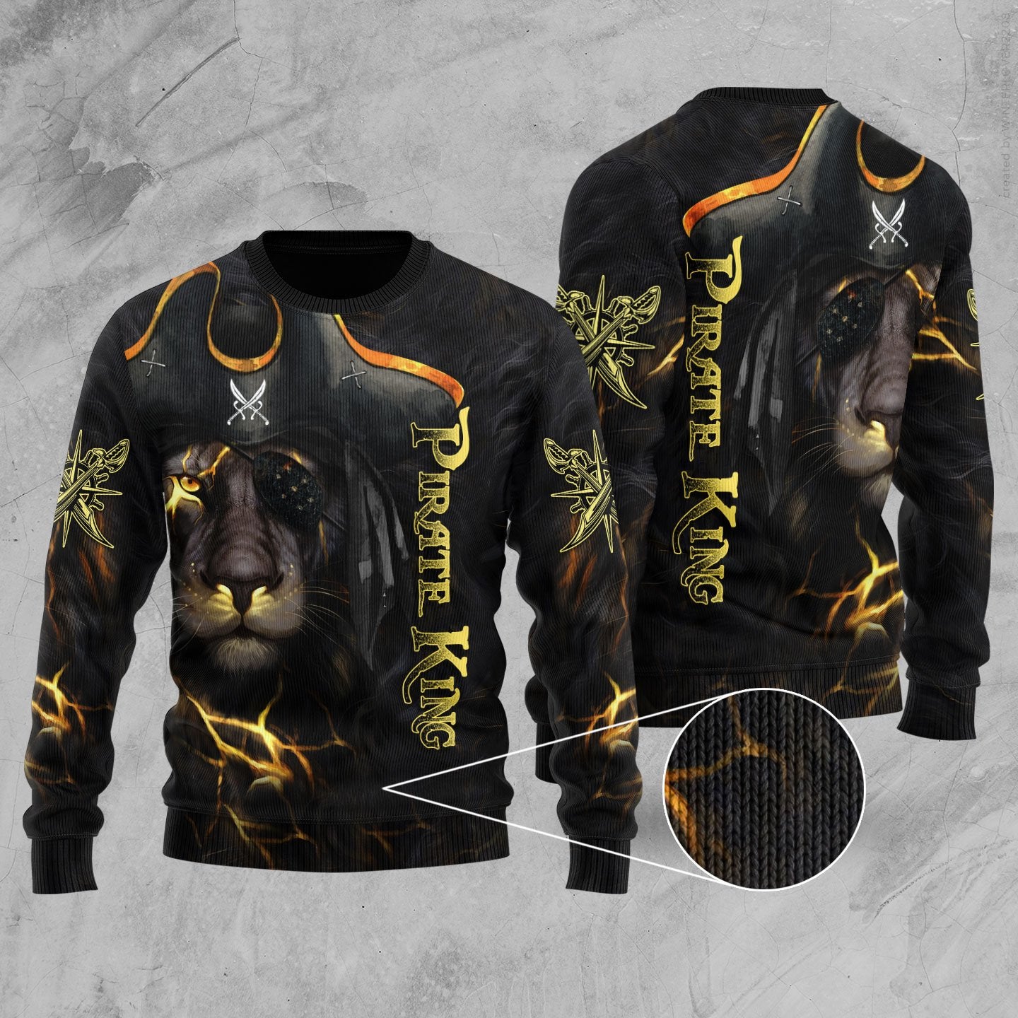 Pirate 3D All Over Printed Unisex Shirts
