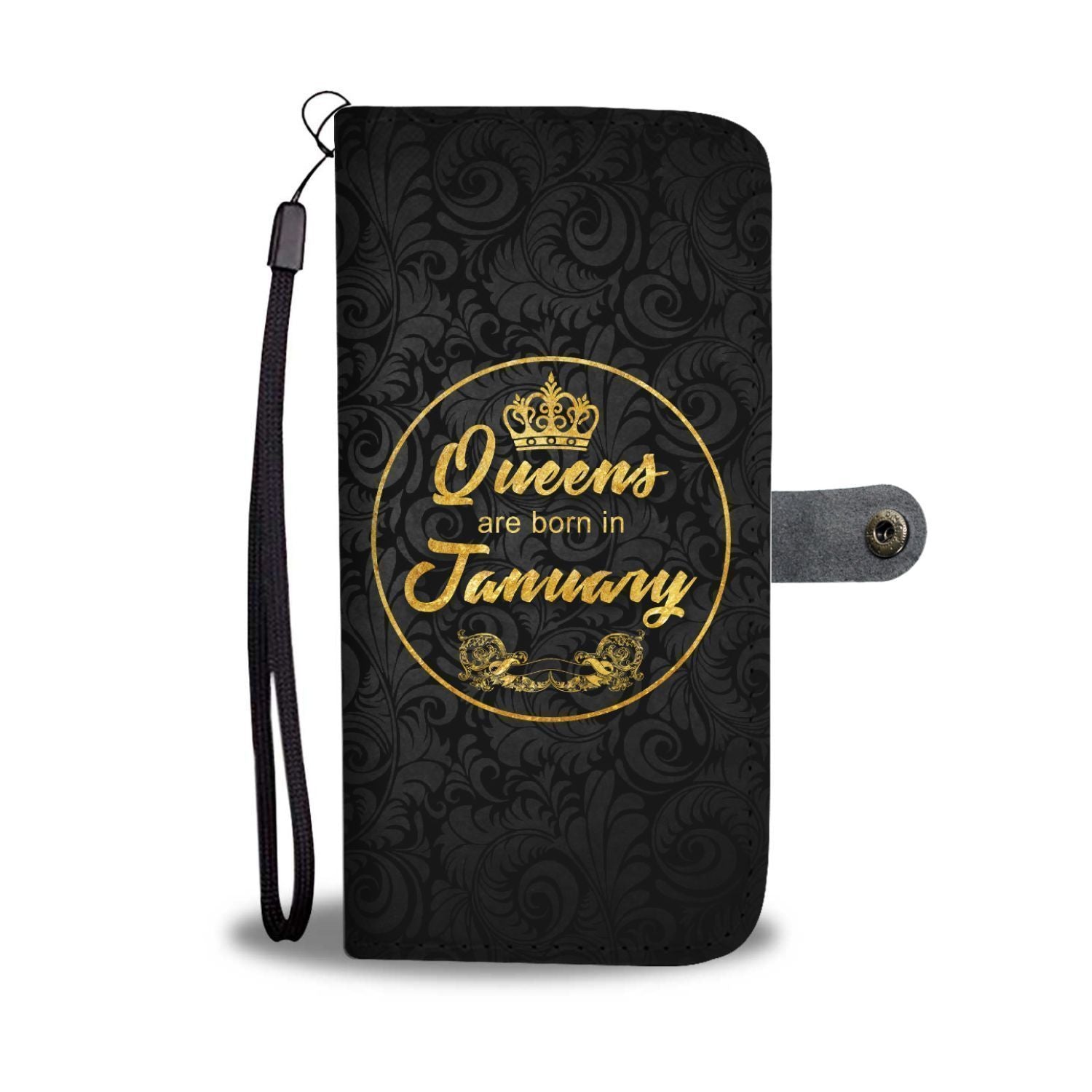 January Queen - Wallet Phonecase-January-wc-fulfillment-iPhone X-Vibe Cosy™