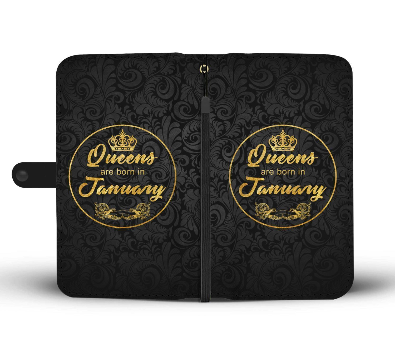 January Queen - Wallet Phonecase-January-wc-fulfillment-iPhone X-Vibe Cosy™